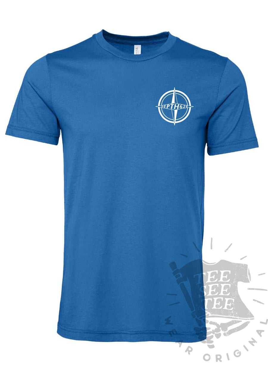 Depth 620 Unisex T-shirt | Columbia Blue